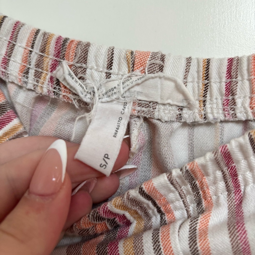 Striped Women's Shorts - Picture 3 of 5